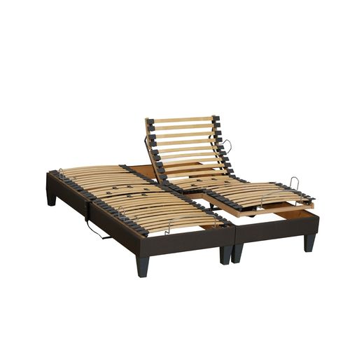 Lot 2 Sommiers Relaxation Electrique Vanessa - 2x80x200
