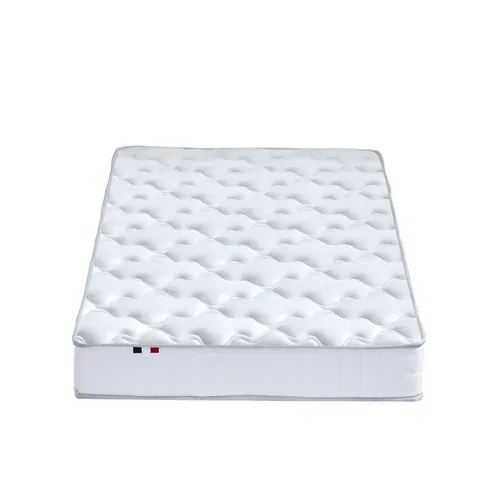 Lit Electrique Matelas Latex 5 Zones + Sommier 2x90x200 Avec Zone Lombaire Ferme