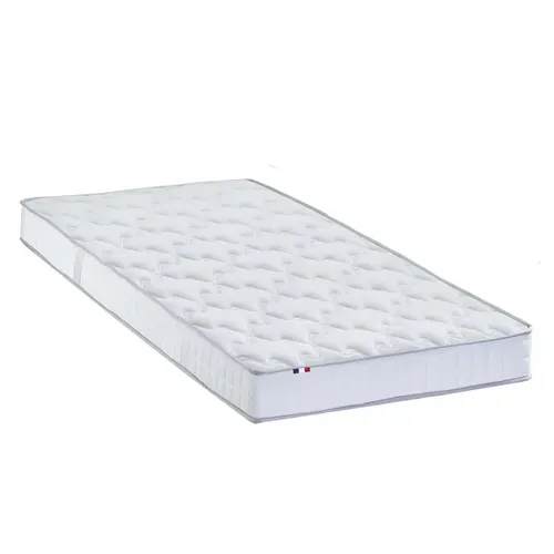 Lit Electrique Matelas Latex 5 Zones + Sommier 2x90x200 Avec Zone Lombaire Ferme