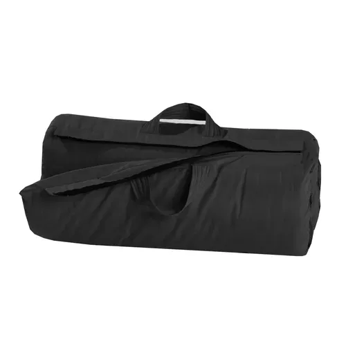 Matelas Futon Coton + Fibres Voyage 70x190 Gris Anthracite 70x190cm