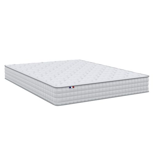 Ensemble Matelas Ressorts Fermes Biconiques Spectre + Sommier 140x190 Sommiervert Celadon