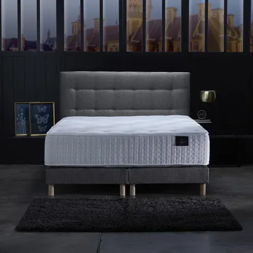 Helios Matelas Ressorts Ensaches Accueil Memoire De Forme + Latex 140x190cm