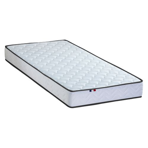 Matelas mousse 90x200 cm ADEONA ép.14 cm vue 3/4