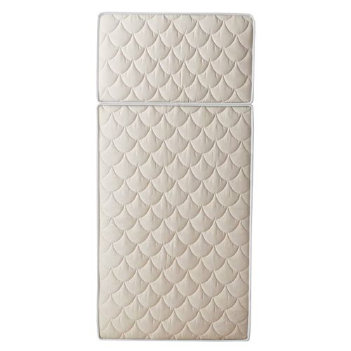 Matelas enfant évolutif 50x90, 90x140 ou 90x190 cm TREVIA en tissu bio coton ép.10 cm
