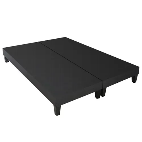 Ensemble Matelas Ressort 7 Zones + Sommier + Oreiller + Couette 180x200