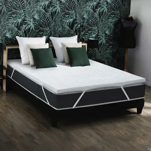 Surmatelas Latex 3 Zones De Confort 160 X 200 Déhoussable