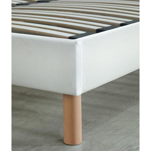 Sommier en kit 160x200 cm LUCIO blanc