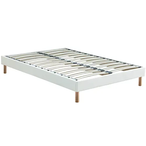 Sommier en kit 180x200 cm LUCIO blanc