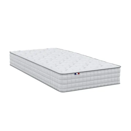 Matelas Ressorts 90x200 cm Etoile 5 Zones Réversible - Confort - Made In France