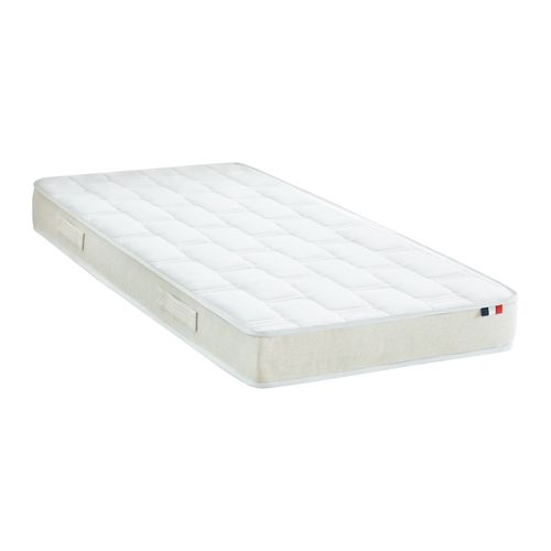 Lit Électrique De Relaxation Lattes + Matelas 100% Latex Gris Clair 140x190 cm