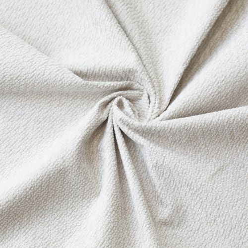 Sommier Tapissier Eden Crème Bois Massif Chenille Bouclettes 140x200