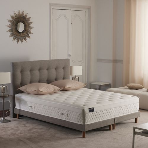 Matelas Hybride Sommier Lattes Flexibles 2x80x200