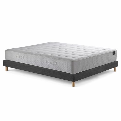 Matelas Hybride Ensaches Hecate 2 H26 Sommier Gris Foncé