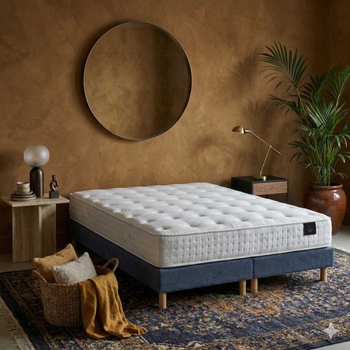 Matelas Hybride Pulsar Mémoire De Forme H27 Sommier Bleu