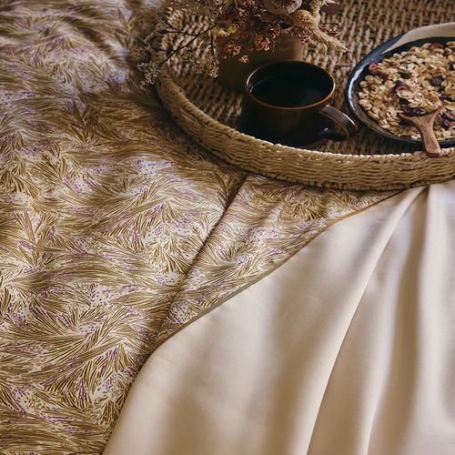 Drap Plat En Satin De Coton Vert 270 X 300 Cm