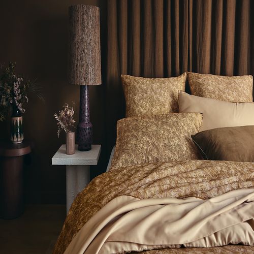 Parure De Lit En Satin De Coton Vert 240 X 220 Cm
