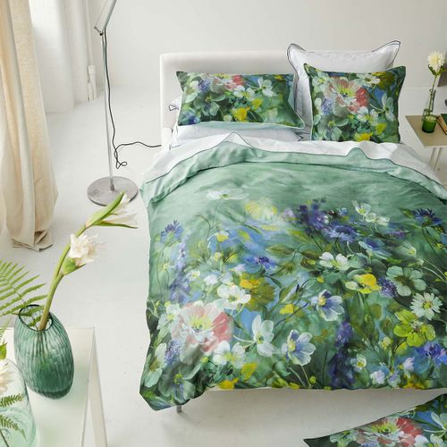 Housse De Couette Imprimée En Satin De Coton Kiyosumi | 3 Suisses