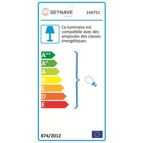 Lampe à poser TELMA Naturel