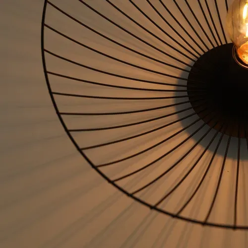 Plafonnier D. 45 cm KASTELI Noir