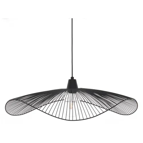 Suspension D. 60,5 cm VAGALA Noire vue de face