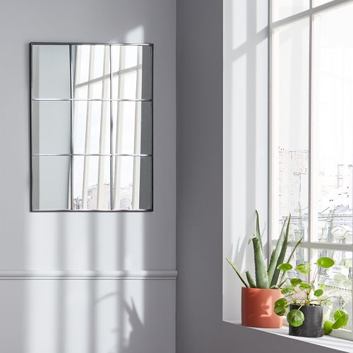 Lampe socle bois métal H.25 cm ASMARA Noire