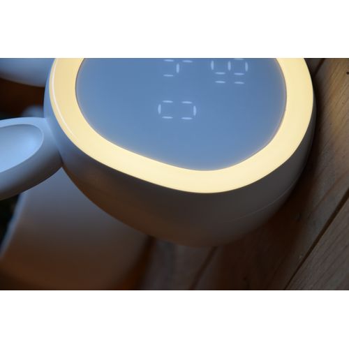 Réveil LED H. 15 cm BUGS Blanc