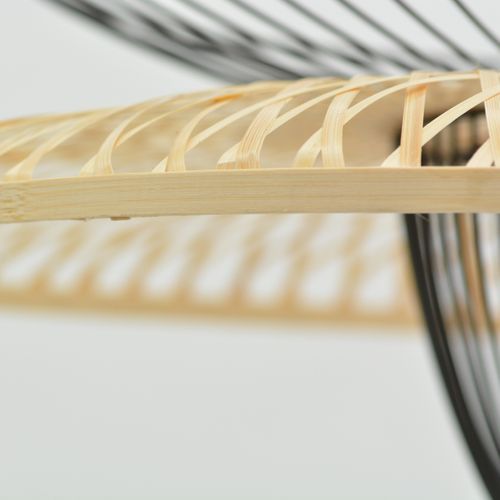 Suspension D. 61 cm SANAGA Noire et naturel