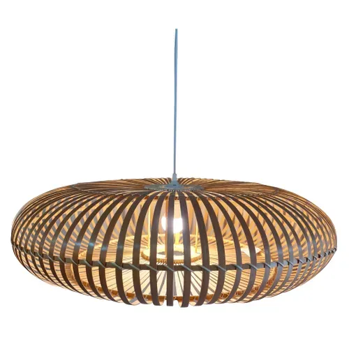 Suspension XL D. 78 cm MAILAN Naturel vue de face