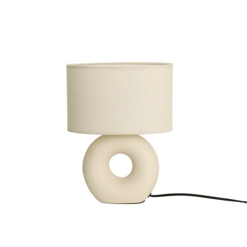Lampe à poser H. 32,5 cm DOONUST Ecru