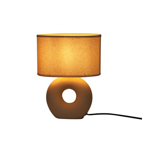 Lampe à poser H. 32,5 cm DOONUST Ecru