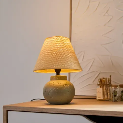 Lampe à poser H. 24 cm JOMANA Verte