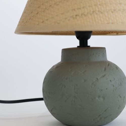 Lampe à poser H. 24 cm JOMANA Verte vue détaillée