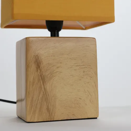 Lampe à poser H. 27 cm AMAL Jaune vue détaillée