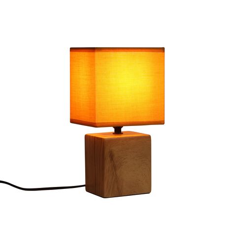 Lampe à poser H. 27 cm AMAL Jaune