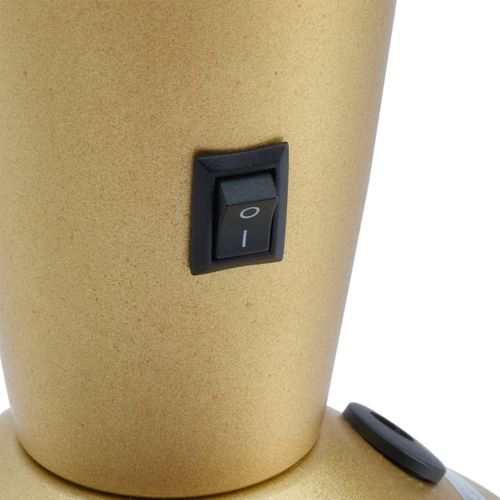 Lampe lave dorée H. 34 cm COLIMA Doré vue accessoires