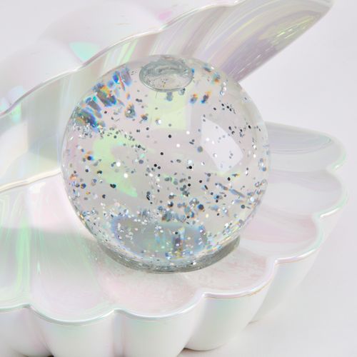 Coquillage lumineux H. 14,8 cm SIENA Nacré vue détaillée