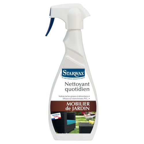Nettoyant quotidien pour STARWAX mobilier de jardin 500 ml vue de face