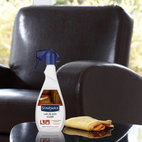 Lait de soin pour cuir 500 ml STARWAX 693 vue d'ambiance 1
