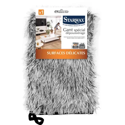 Nettoyage écran STARWAX Gant microfibre dépoussierant