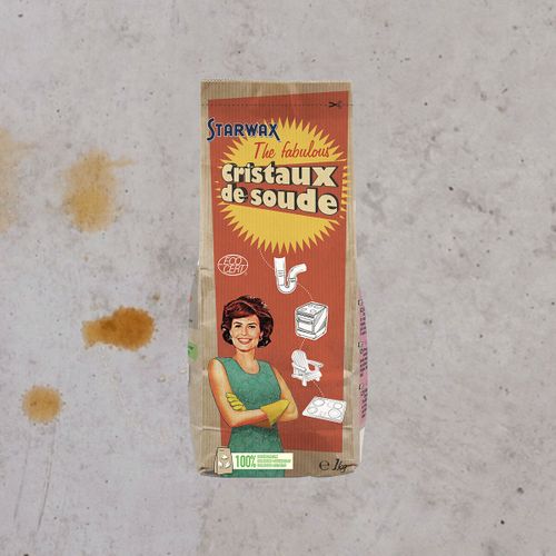 Cristaux de soude 1kg STARWAX FABULOUS  vue d'ambiance 1