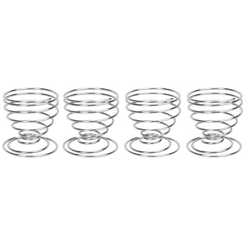 Lot de 4 coquetiers  Gris vue de face