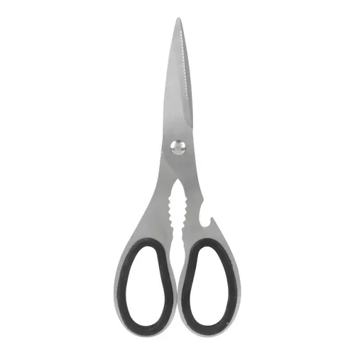 Ciseaux de cuisine - Gris / Noir vue de face