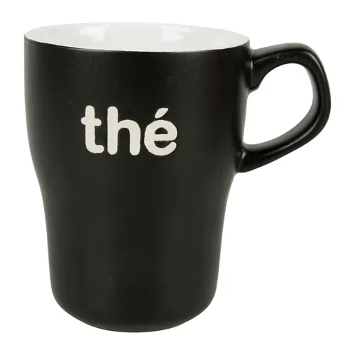 Mug thé 29 cl NEO Noir vue de face