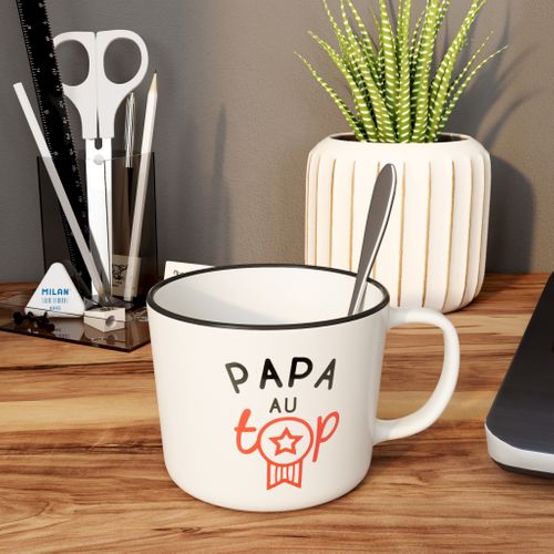 Mug blanc - Papa gendarme plus cool main image 1
