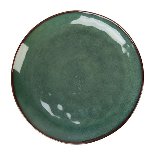 Assiette plate Ø 27 cm CURIOSITE Vert