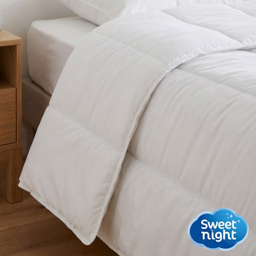 Sweetnight - Couette 220x240 Cm - Pour Lit 2 Personnes - Enveloppe Coton - Légère - Sans Traitement