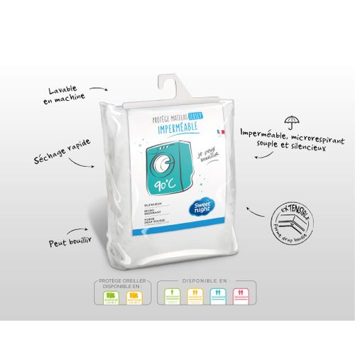 Protège Matelas Imperméable Micro-respirant 160x200