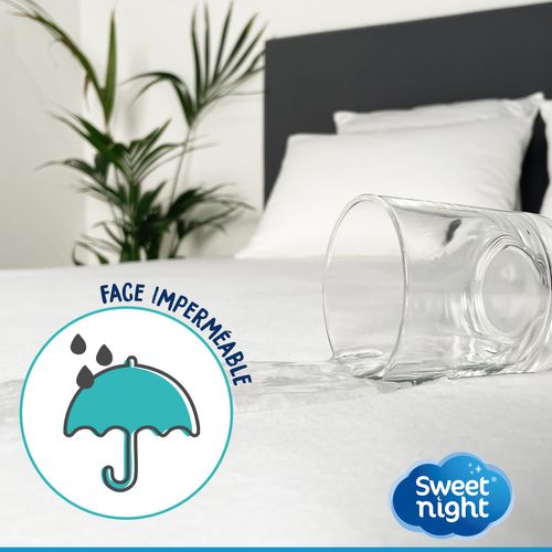 Protège Matelas 160x200 Cm - Alèse Imperméable Et Micro Respirante - Silencieux - Lavable À 90°c