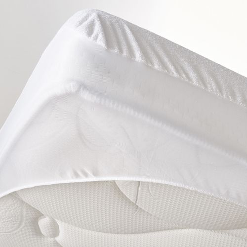 Protège Matelas 90x200 Cm - Bouclette En Coton - Alèse Imperméable Et Absorbante -silencieux