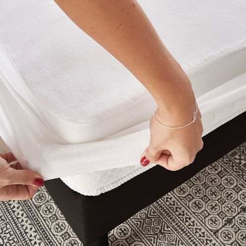 Protège-matelas Anti-acariens Et Absorbant En Coton  180x200 cm